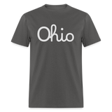 Script Ohio Unisex Classic T-Shirt - charcoal