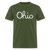 Script Ohio Unisex Classic T-Shirt - military green