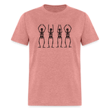 OHIO Skeletons Unisex Classic T-Shirt - heather mauve