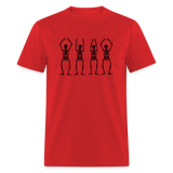 OHIO Skeletons Unisex Classic T-Shirt - red