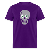 Skull BuckEYES Unisex Classic T-Shirt - purple