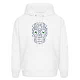 Sugar Skulls BuckEYES Men's Hoodie - white