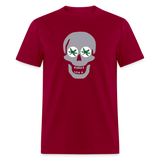 Skull BuckEYES Unisex Classic T-Shirt - dark red