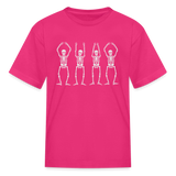 OHIO Skeletons Kids' T-Shirt - fuchsia