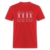 OHIO Skeletons Unisex Classic T-Shirt - red