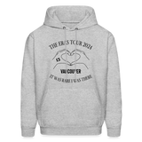 The Eras Tour 2024 It was rare. I was there. Vancouver Men's Hoodie - heather gray