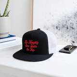 Be Naughty Save Santa the Trip Trucker Hat