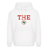 THE with Buckeye Leaf Men's Hoodie - white