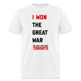 I Won the Great War Unisex Classic T-Shirt - white