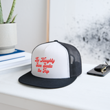 Be Naughty Save Santa the Trip Trucker Hat