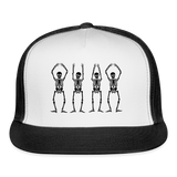 OHIO Skeletons Trucker Cap - white/black