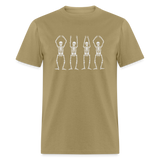 OHIO Skeletons Unisex Classic T-Shirt - khaki