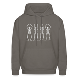 OHIO Skeletons Men's Hoodie - asphalt gray