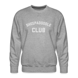 Sheepadoodle Club Men’s Premium Sweatshirt - heather grey