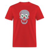 Skull BuckEYES Unisex Classic T-Shirt - red