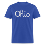 Script Ohio Unisex Classic T-Shirt - royal blue