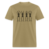 OHIO Skeletons Unisex Classic T-Shirt - khaki