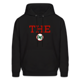 THE with Buckeye Leaf Men's Hoodie - black