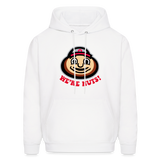 Brutus We're Nuts Men's Hoodie - white