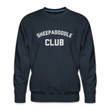 Sheepadoodle Club Men’s Premium Sweatshirt - navy