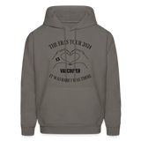 The Eras Tour 2024 It was rare. I was there. Vancouver Men's Hoodie - asphalt gray