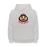 Brutus We'reNuts! Kids' Hoodie - heather gray