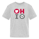 OHIO Kids' T-Shirt - heather gray