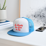 Be Naughty Save Santa the Trip Trucker Hat