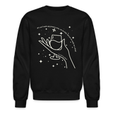 Delicate Crewneck Sweatshirt - black