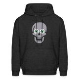 Skull BuckEYES Men's Hoodie - charcoal grey