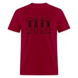 OHIO Skeletons Unisex Classic T-Shirt - dark red