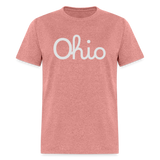 Script Ohio Unisex Classic T-Shirt - heather mauve