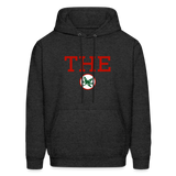 THE with Buckeye Leaf Men's Hoodie - charcoal grey