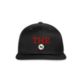 THE with Buckeye Leaf Snapback Baseball Cap - black