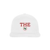 THE with Buckeye Leaf Snapback Baseball Cap - white