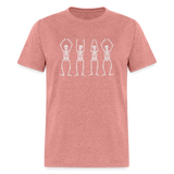 OHIO Skeletons Unisex Classic T-Shirt - heather mauve