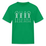 OHIO Skeletons Kids' T-Shirt - kelly green