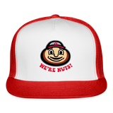 Brutus We're Nuts Trucker Hat - white/red