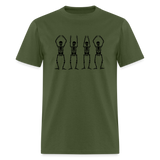 OHIO Skeletons Unisex Classic T-Shirt - military green