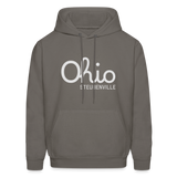 Steubenville Ohio Men's Hoodie - asphalt gray