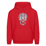 Skull BuckEYES Men's Hoodie - red