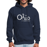 Steubenville Ohio Script Men's Hoodie