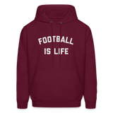 Men's Hoodie - burgundy