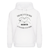 The Eras Tour 2024 It was rare. I was there. Vancouver Men's Hoodie - white