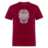 Sugar Skulls BuckEYES Unisex Classic T-Shirt - burgundy