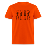 OHIO Skeletons Unisex Classic T-Shirt - orange