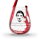 I was a functioning alcoholic Taylor Fortnight Post Stemless Wine Glass, 11.75oz