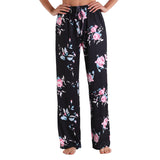 S-3XL Women Loose Yoga Pants Floral Print Wide Leg Trousers Long Stretch Pants Loose High Waist Trousers Sweatpants Harlan Pants