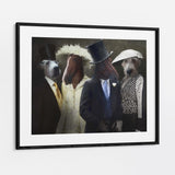 Ascot - Custom Pet Portrait Framed