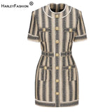 New High end Temperament Dress Sequins Sleeveless Dress Dress Woolen Cloth Hip Wrapped Dress for Women